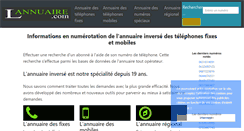Desktop Screenshot of lannuaire.com
