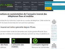 Tablet Screenshot of lannuaire.com